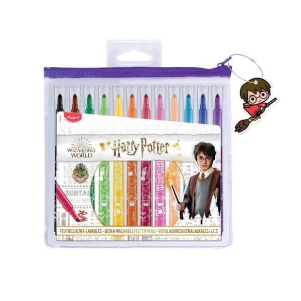 Flomasteri MAPED Harry Potter 12kom 0