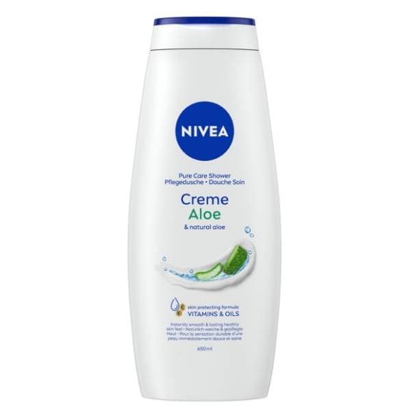 Gel za tuširanje NIVEA Creme aloe 650ml 0