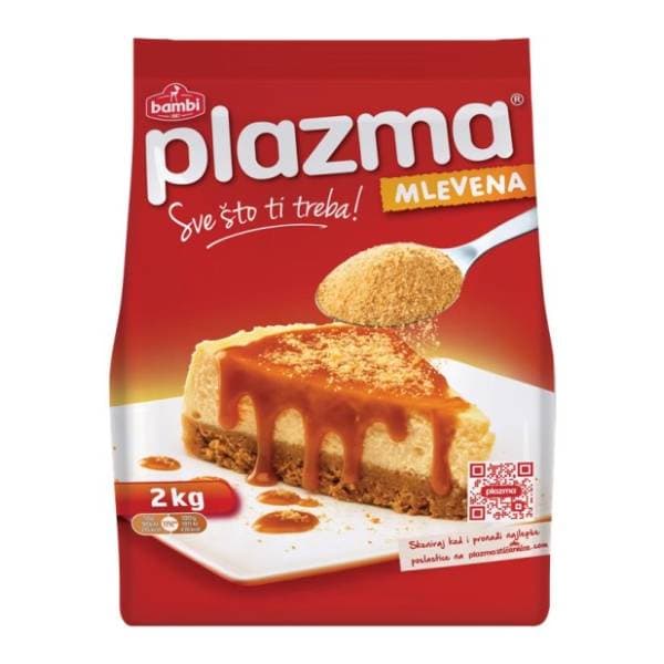 Keks Bambi PLAZMA Mlevena 2kg 0
