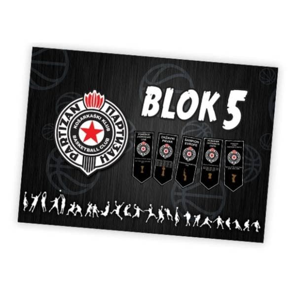 PARTIZAN blok za crtanje br. 5 0