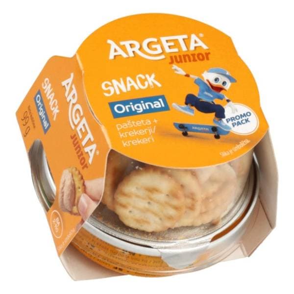 Pašteta ARGETA junior snack 99g 0
