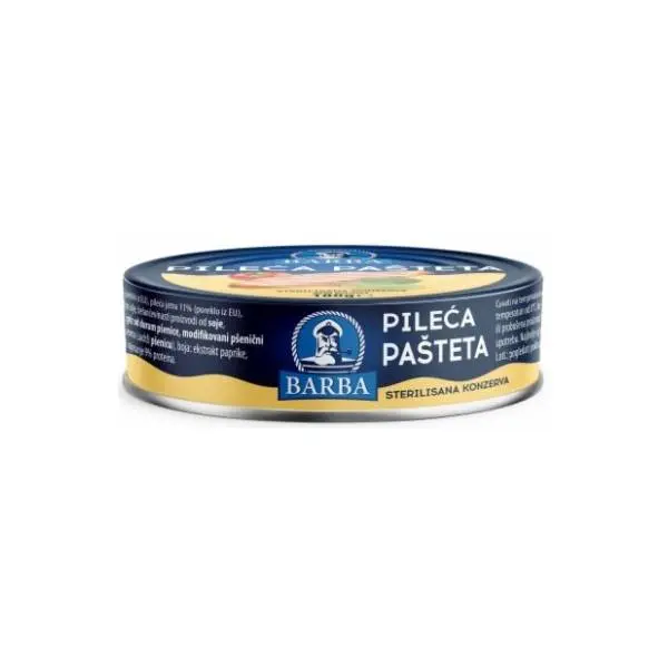 Pašteta BARBA pileća 180g 0