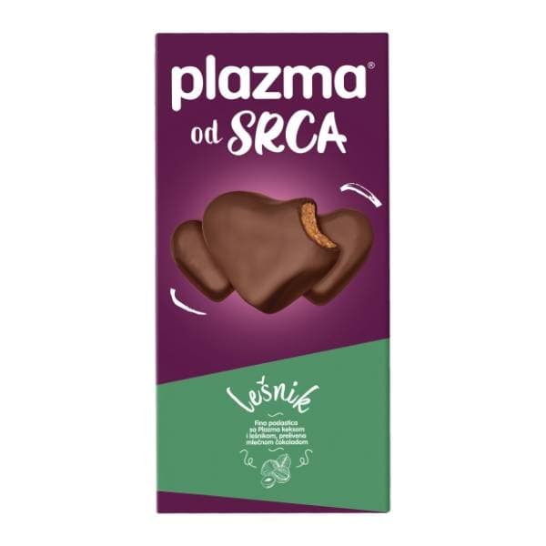 PLAZMA od srca lešnik 100g 0