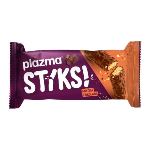 PLAZMA stiksi čokolada 30g 0