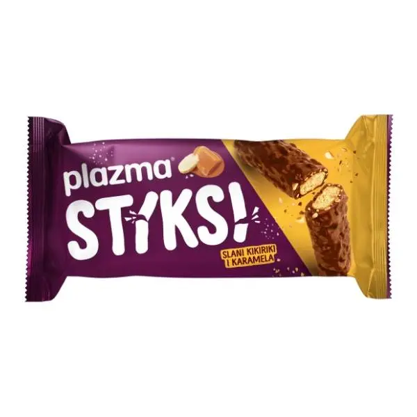 PLAZMA stiksi kikiriki karamela 30g 0