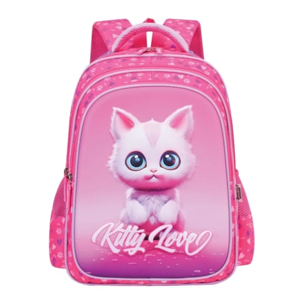 Ranac za školu S-COOL 3D Eva kitty love 0