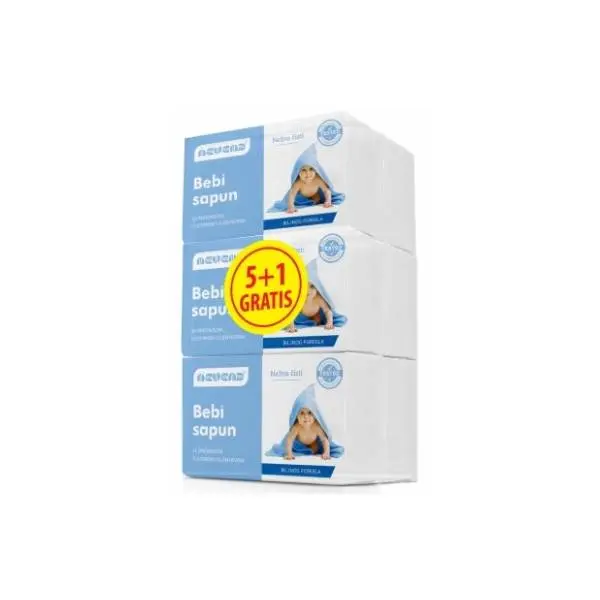 Sapun NEVENA Baby plavi 78g 5+1 gratis 0