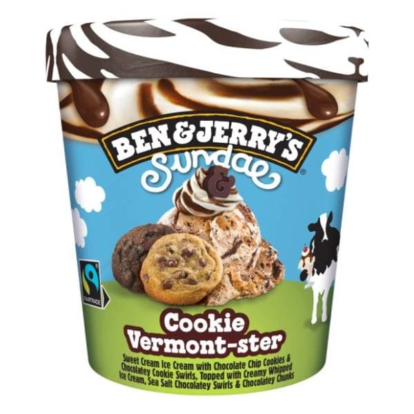 Sladoled BEN&JERRY'S Sundae Cookie Vermont-ster 427ml 0