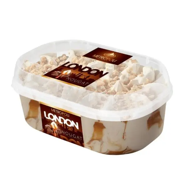Sladoled CERMAT Metropoli London nougat 1000ml 0