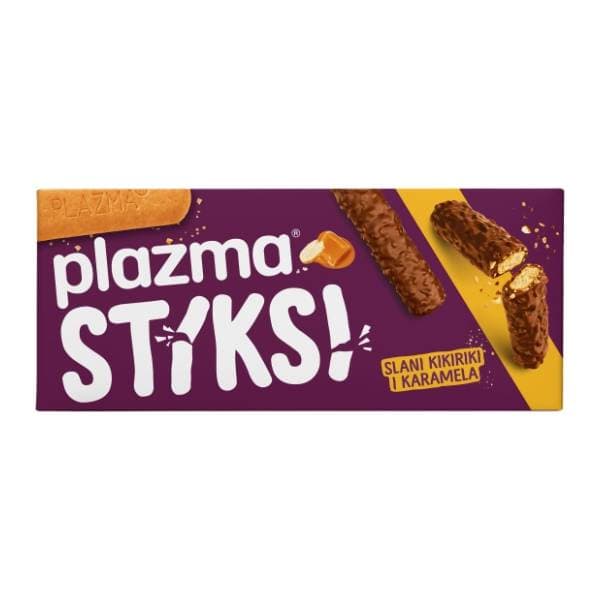 Stiksi PLAZMA kikiriki karamel 120g 0