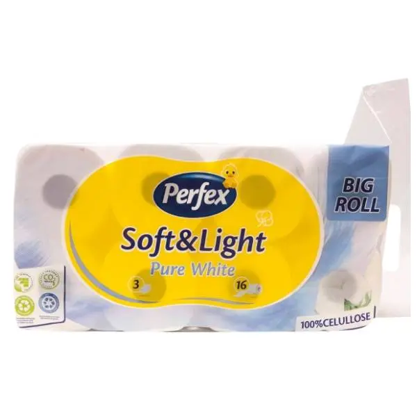Toalet papir PERFEX soft & light 3sloja 16kom 0
