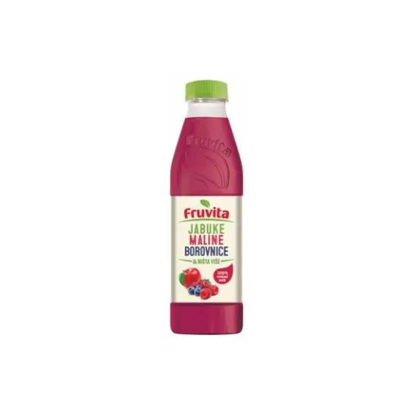 Voćni sok FRUVITA jabuke maline borovnice i ništa više 800ml 0