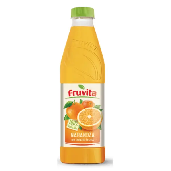 Voćni sok FRUVITA pomorandža 100% 800ml 0
