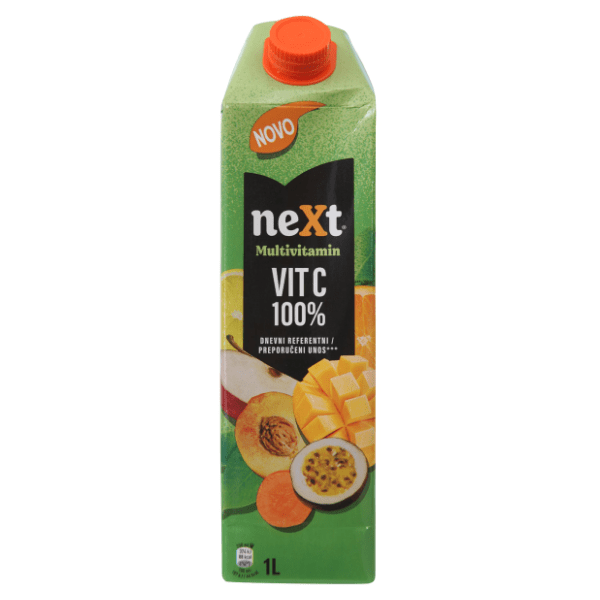 Voćni sok NEXT Premium vitamin C 100% 1l 0