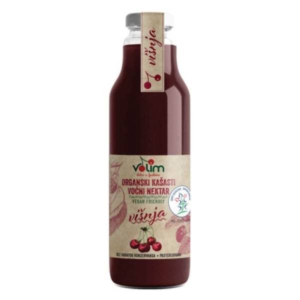 Voćni sok VOLIM višnja organski 750ml 0