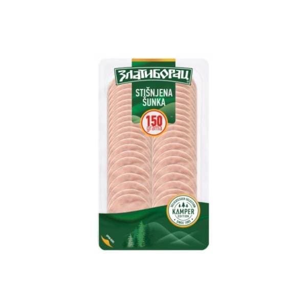 ZLATIBORAC Kamper stišnjena šunka slajs 150g 0