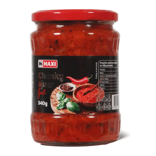 Ajvar MAXI Chunky ljuti 540g 0