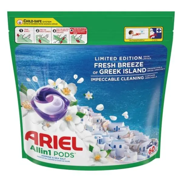 ARIEL Greek fresh breeze kapusle za veš 60kom 0