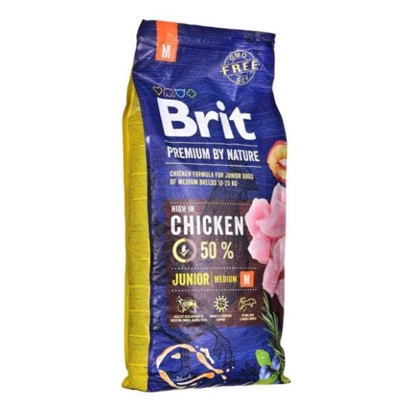 BRIT Premium by nature junior medium hrana za pse 15kg 0
