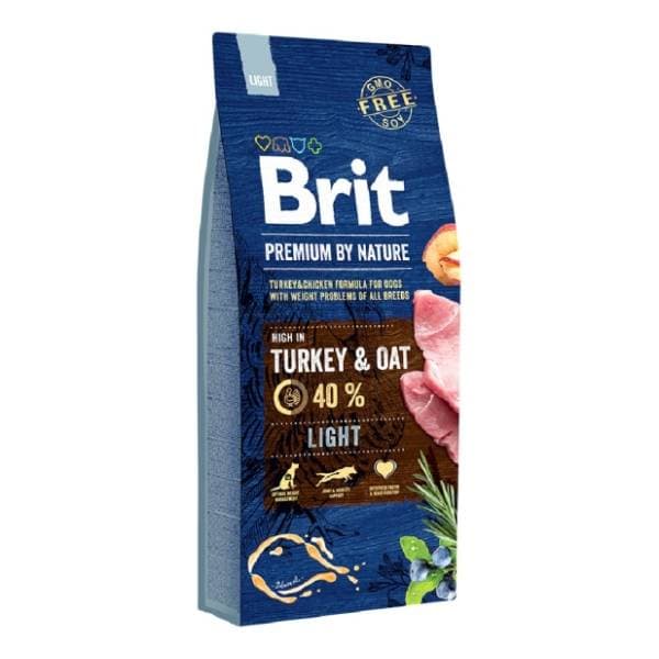 BRIT Premium by nature light all breeds hrana za pse 15kg 0