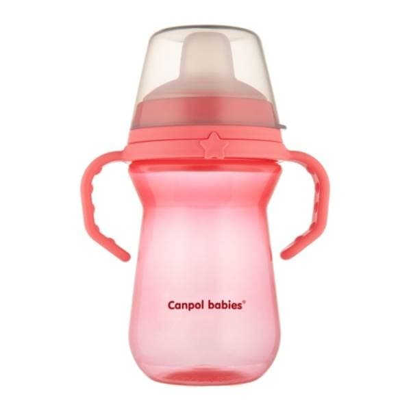 CANPOL BABIES šolja sa kljunom 250ml roze 0