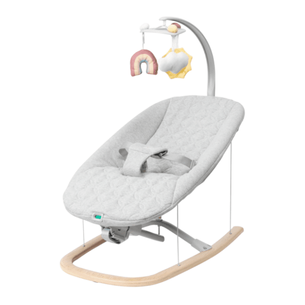 CHICCO ležaljka Zen zen wave wooden grey 0