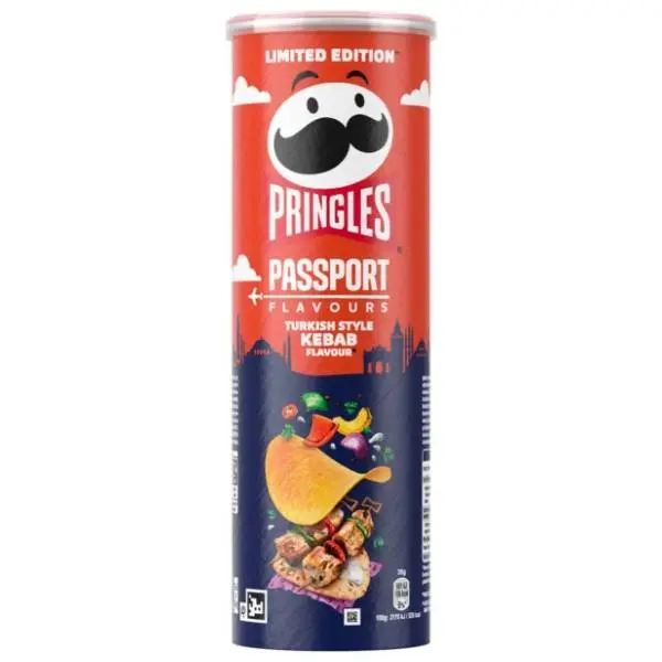 Čips PRINGLES Passport Turkish style kebab 165g 0