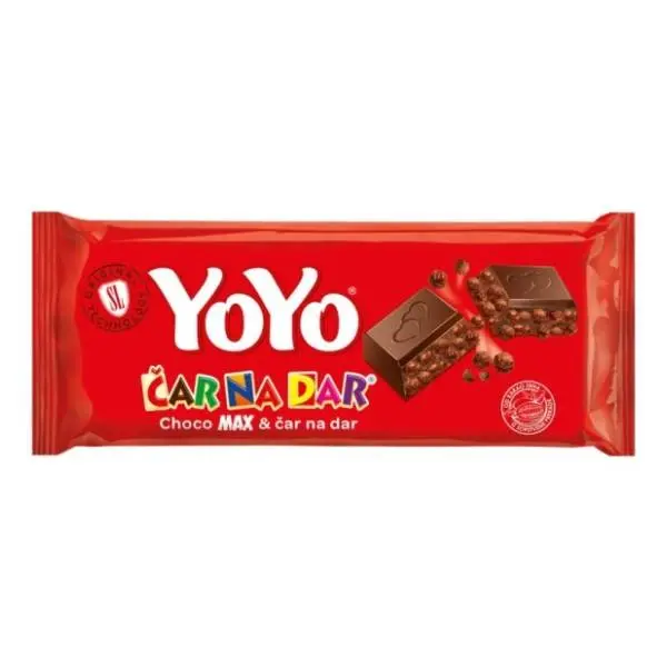 Čokolada YOYO Čar na dar choco max 130g 0