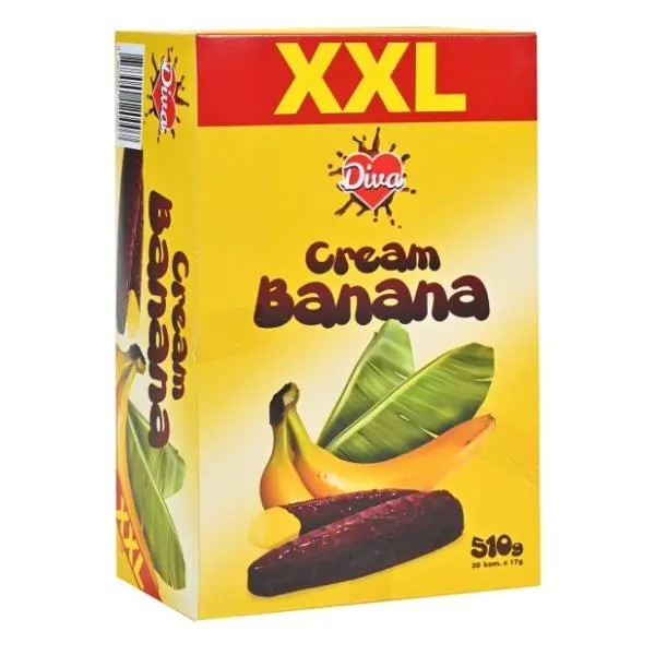 Čokoladica DIVA krem banana 510g 0