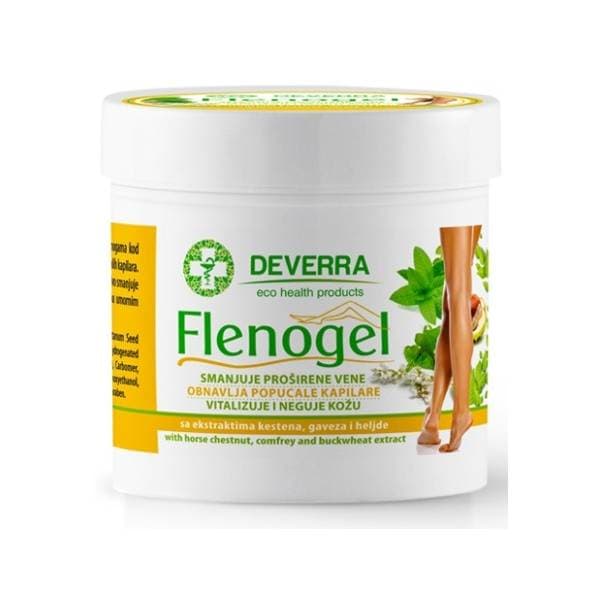 DEVERRA Flenogel gel za noge i vene 250ml 0
