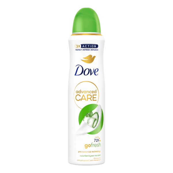 Dezodorans DOVE Fresh cucumber & green tea 150ml 0