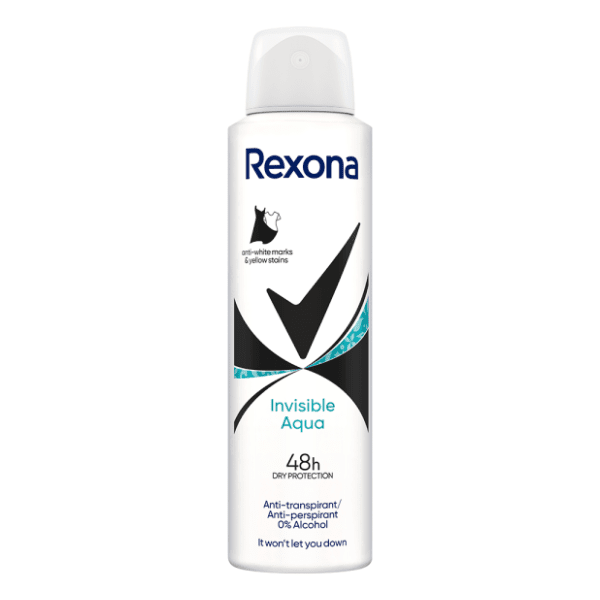 Dezodorans REXONA invisible aqua 150ml 0