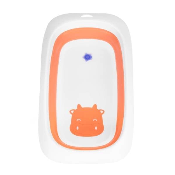 ECO TOYS sklopiva kadica za bebe Cow narandžasta 0