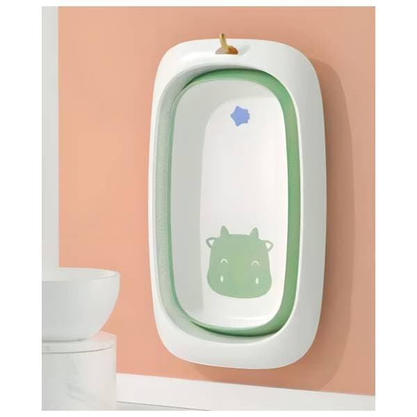 ECO TOYS sklopiva kadica za bebe Cow zelena 2