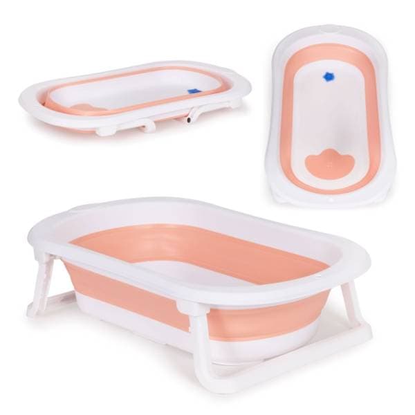 ECO TOYS sklopiva kadica za bebe roze 1