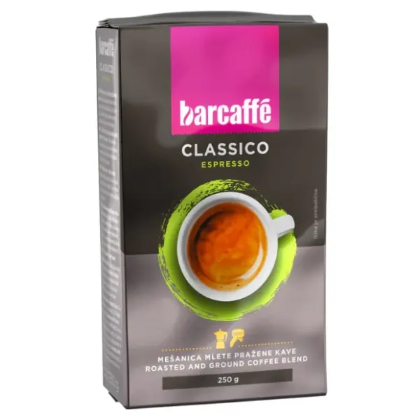 Espresso kafa BARCAFFE classico 250g 0