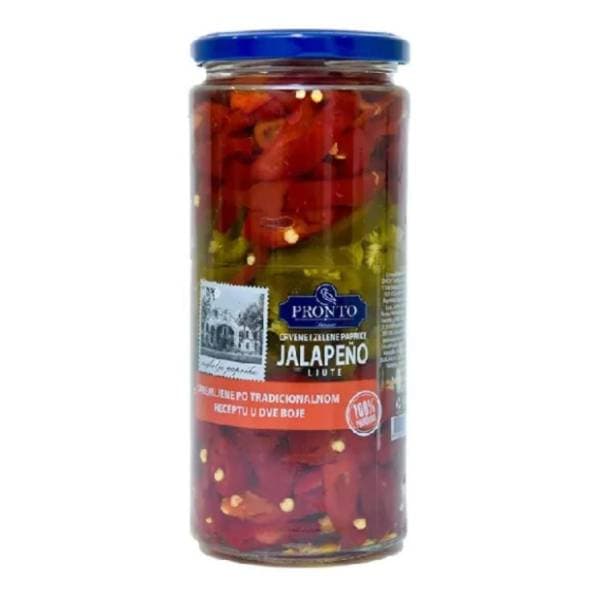 Feferone PRONTO crvene i zelene 580ml 0