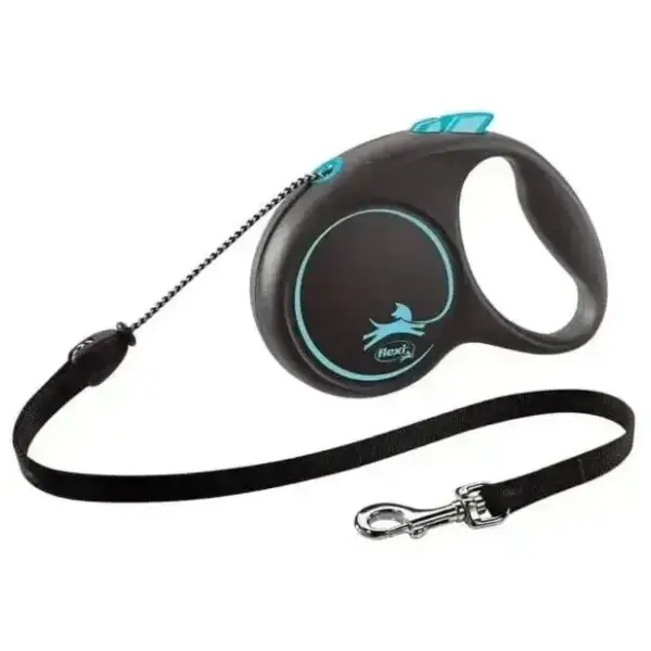FLEXI Black design cord povodac za pse M 5m plavi 0