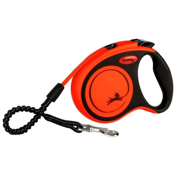 FLEXI Xtreme povodac za pse L 5m crno-narandžasti 0