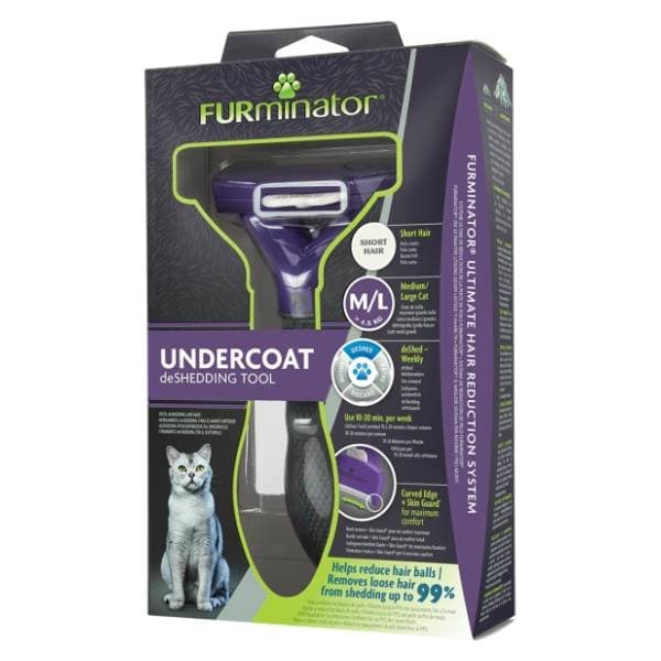 FURMINATOR četka za kratkodlake mačke M/L 0