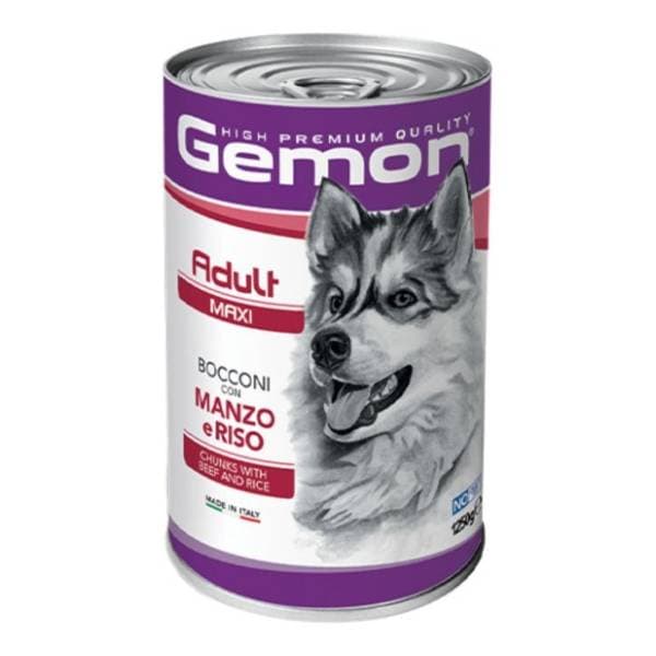 GEMON Adult maxi hrana za pse govedina i pirinač 1,25kg 0