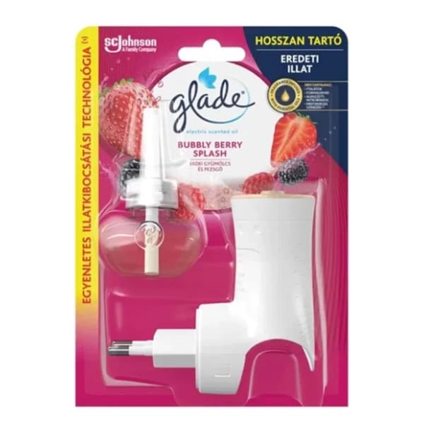 GLADE električni osveživač baza bubble berry 20ml 0