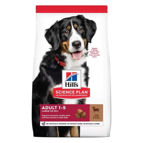 HILL'S Science Plan adult large breed jagnjetina 14kg 0