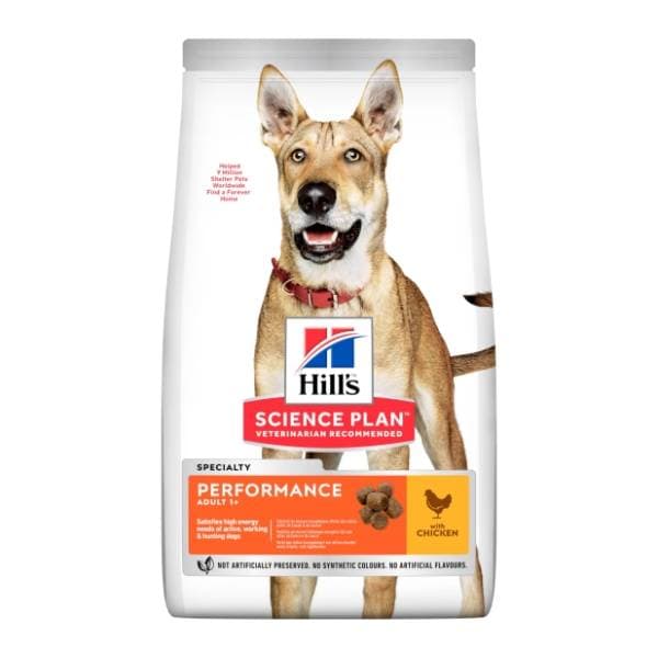 HILL'S Science Plan performance adult piletina 14kg 0