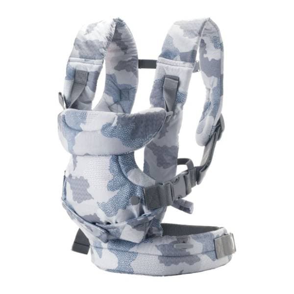 INFANTINO kengur nosiljka za bebe Camo 4u1 belo-plava 0
