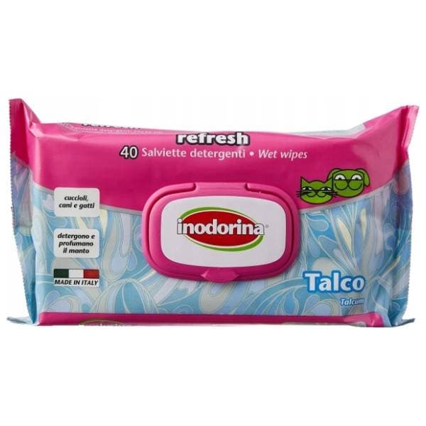 INODORINA Refresh talco vlažne maramice 40kom 0