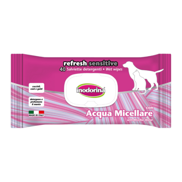 INODORINA Sensitive aqua water vlažne maramice 40kom 0