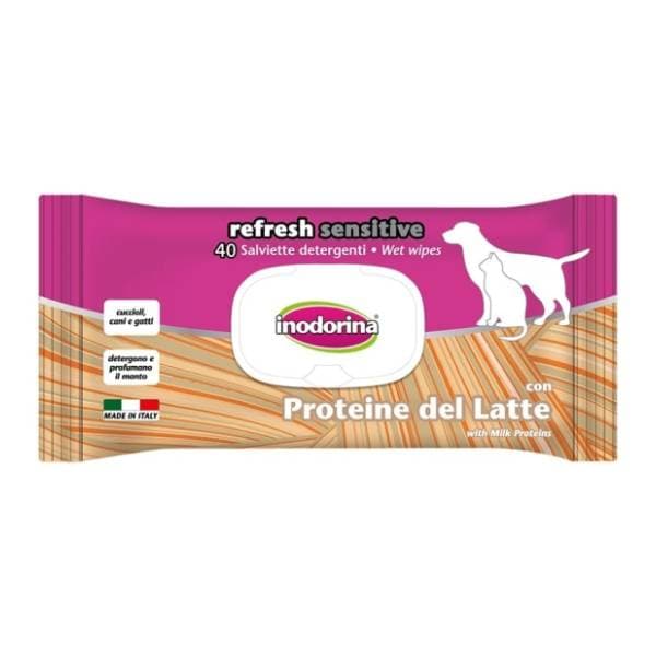 INODORINA Sensitive proteine del latte vlažne maramice 40kom 0