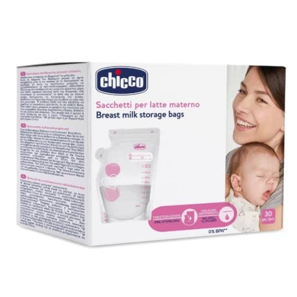 Kesice za skladištenje mleka CHICCO 250ml 30kom 0