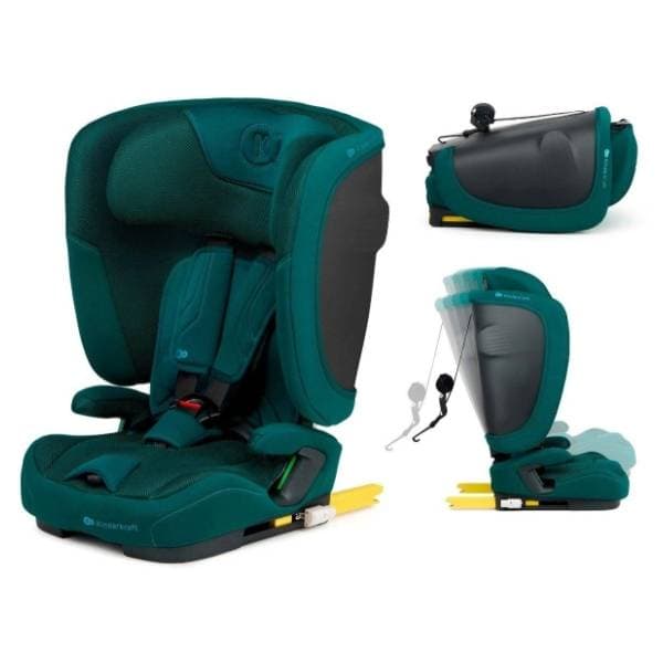 KINDERKRAFT auto sedište Fix2Go I-Size (76-150cm) green 2